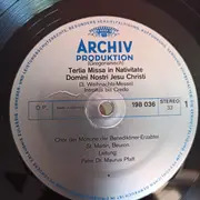 LP - Chor Der Mönche Der Benediktiner-Erzabtei St. Martin, Beuron - Tertia Missa In Nativitate Domini Nostri Jesu Christi - Gatefold