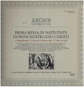 Pater Maurus Pfaff Conducting The Chor Der Mönche - Prima Missa In Nativitate Domini Nostri Jesu Christi