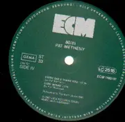 Double LP - Pat Metheny - 80/81 - FOC