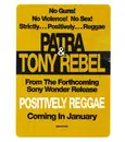 12inch Vinyl Single - Patra / Tony Rebel - Free Di Youth / Teach The Children