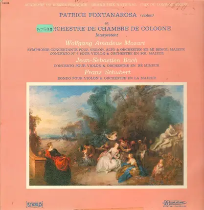 Patrice Fontanarosa , Kölner Kammerorchester - Patrice Fontanarosa Et L'orchestre de Chambre De Cologne Interpretent