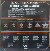 LP - Patrice Galas Et Pierre Cammas - La Musique Moderne Méthode De Piano Et D'Orgue