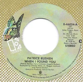 Patrice Rushen - When I Found You