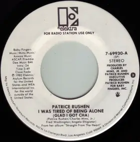 Patrice Rushen - I Was Tired Of Being Alone (Glad I Got Cha)