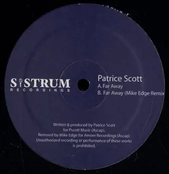 Patrice Scott - Far Away