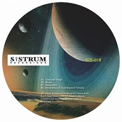 Patrice Scott - Orbital Bliss EP