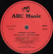 LP - Patricia Salas - Gracias A La Vida - Insert
