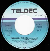 7inch Vinyl Single - Patricia Simpson - Dreams In The City