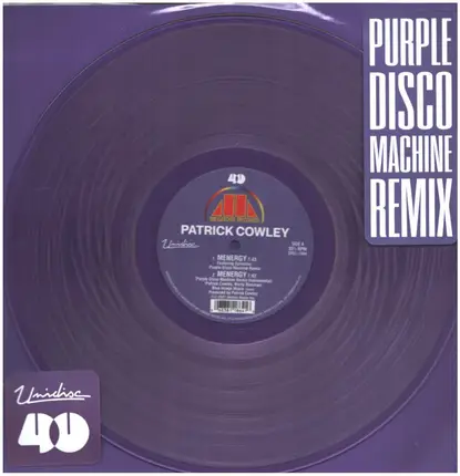 Patrick Cowley Feat. Sylvester - Menergy (Purple Disco Machine Remix)