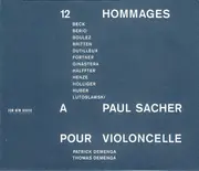 Double CD - Patrick Demenga / Thomas Demenga - 12 Hommages A Paul Sacher Pour Violoncelle