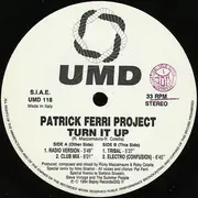 12inch Vinyl Single - Patrick Ferri Project - Turn It Up