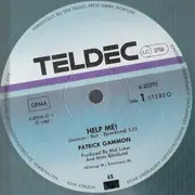 12'' - Patrick Gammon - Help Me! / Tough Luck - green vinyl