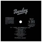 LP - Patrick Juvet - B.O. 'Laura, Les Ombres De L'Été'