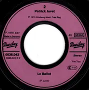 7inch Vinyl Single - Patrick Juvet - Laura (Tristesse De Laura)