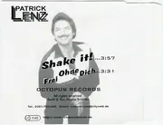 CD Single - Patrick Lenz - Shake It! / Frei Ohne Dich