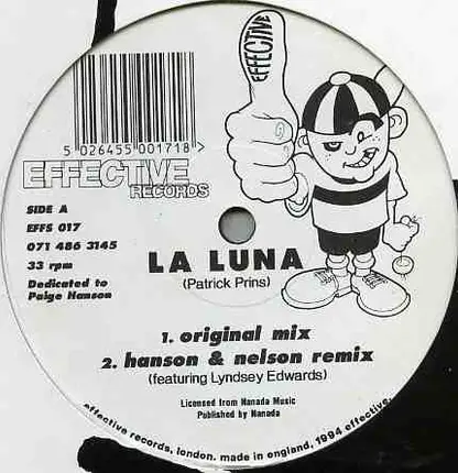 Patrick Prins / Da' Silo - La Luna / Bass Funk