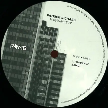 Patrick Richard - Fogdance Ep
