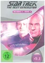 DVD-Box - Patrick Stewart / Jonathan Frakes a.o. - Star Trek - Next Generation - Season 4.1 - + Cardboard Slipcase / English / German a.o.