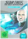 DVD-Box - Patrick Stewart / Jonathan Frakes a.o. - Star Trek - Next Generation - Season 6.1 - + Cardboard Slipcase / English / German a.o.