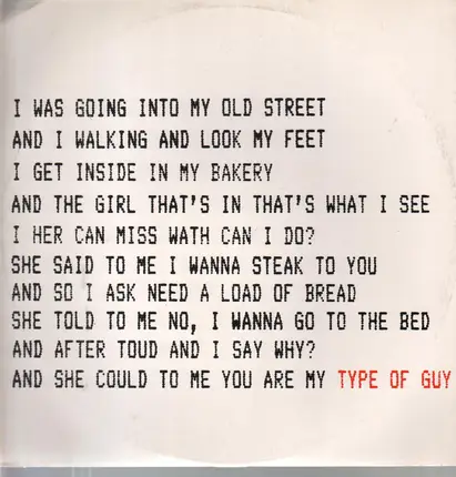 Patrick & Sharon - Type Of Guy