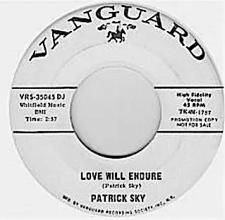 Patrick Sky - Keep On Walkin' / Love Will Endure
