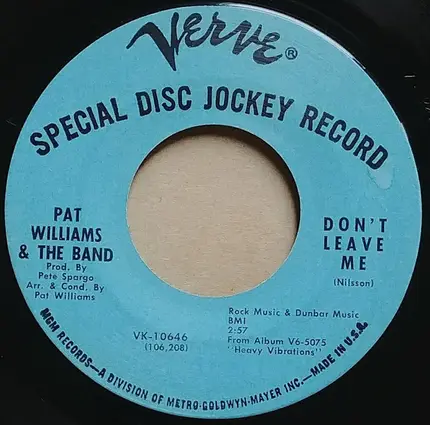 Patrick Williams & His Band - Theme From "The Music Scene"