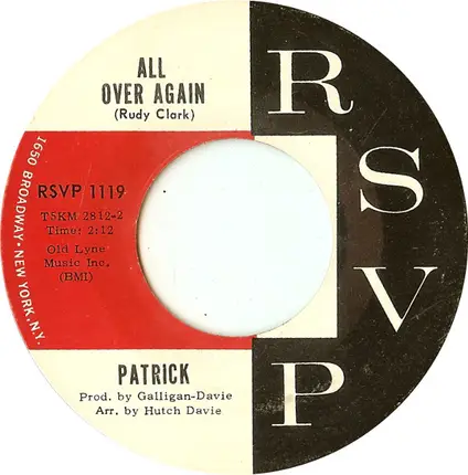 Patrick - Don't Let This Room Become Your World