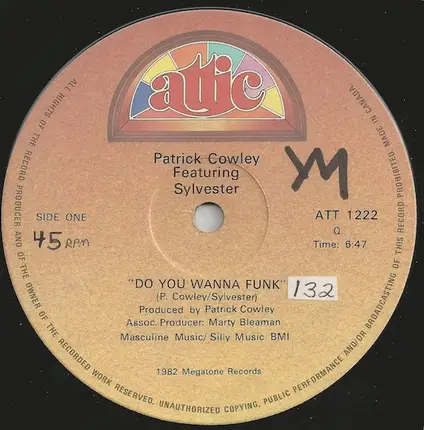 Patrick Cowley Featuring Sylvester - Do You Wanna Funk
