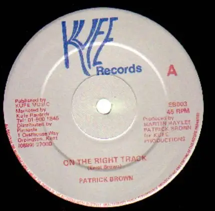 Patrick Brown - Fantasy / On The Right Track