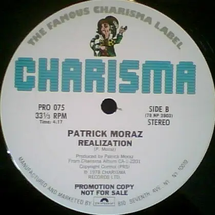Patrick Moraz - Realization