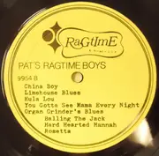 LP - Pat's Ragtime Boys - Rags, Stomps & Joys With Pat's Ragtime Boys !