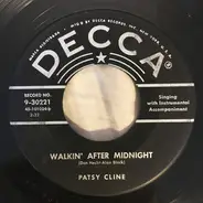 Patsy Cline - Walkin' After Midnight / A Poor Man's Roses (Or A Rich Man's Gold)