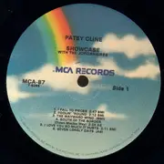 LP - Patsy Cline with The Jordanaires - Showcase