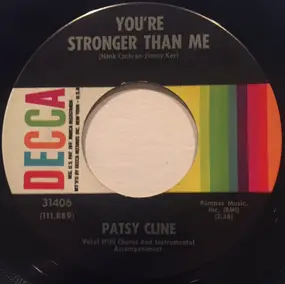 Patsy Cline - You're Stronger Than Me / So Wrong