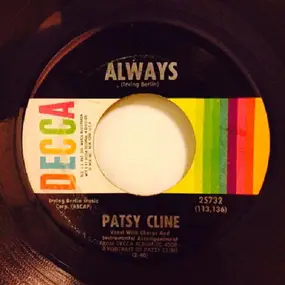 Patsy Cline - Always / Pick Me Up On Your Way Down