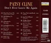 CD - Patsy Cline - Vol. 3 - Don't Ever Leave Me Again