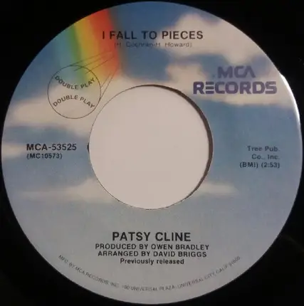Patsy Cline - Crazy / I Fall To Pieces