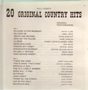 LP - Patsy Cline, Jimmy Dean, Wynn Stewart,.. - 20 Great Country Artists Singing Their Original Hits