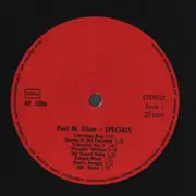 LP - Paul M. Vilser - Blues Specials