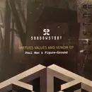12inch Vinyl Single - Paul Mac & Figure-Ground - Virtues Values And Venom EP - EP