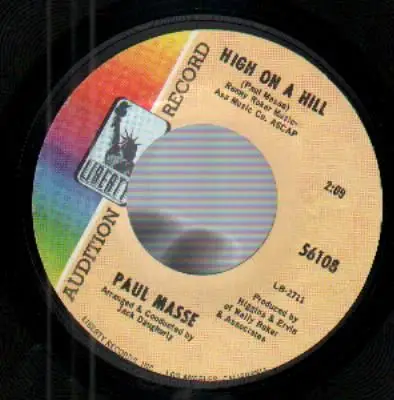 Paul Masse - Motels And Stations / High On a Hill