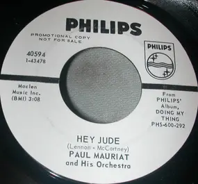 Paul Mauriat - Those Were The Days / Hey Jude