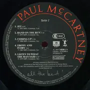 Double LP - Paul McCartney - All The Best ! - Gatefold