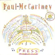 7inch Vinyl Single - Paul McCartney - Press (Video Edit)