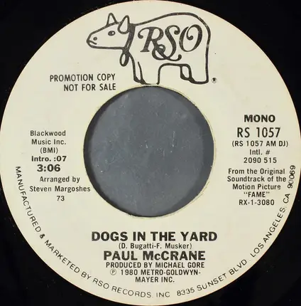 Paul McCrane - Dogs In The Yard