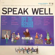Paul Mills - Speak Well - Off The Record