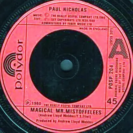 Paul Nicholas - Magical Mr Mistoffelees