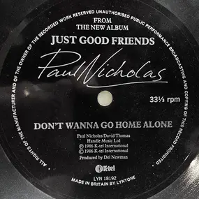Paul Nicholas - Don't Wanna Go Home Alone