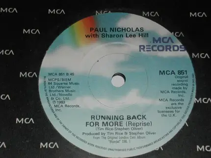 Paul Nicholas With Sharon Lee-Hill - The Least Of My Troubles