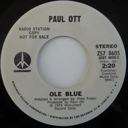 Paul Ott - Ole Blue
